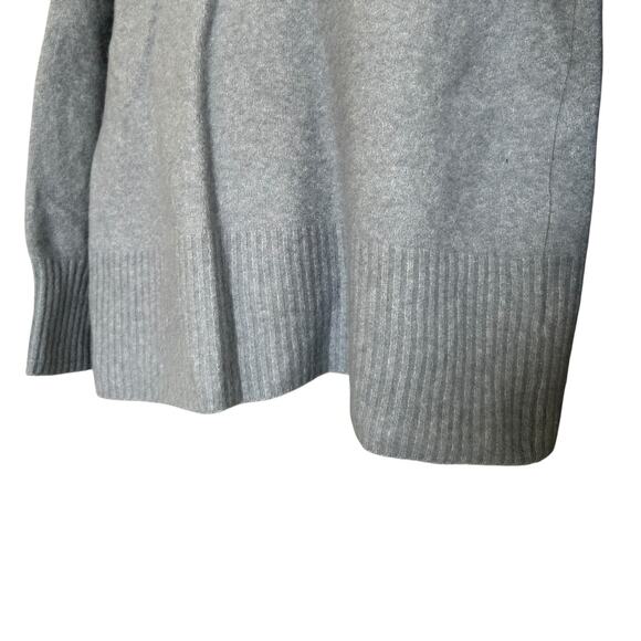 Everlane Mock Neck Wool Yak Blend Sky Blue Sweater Women's sz Small Preppy Cozy - Picture 5 of 12